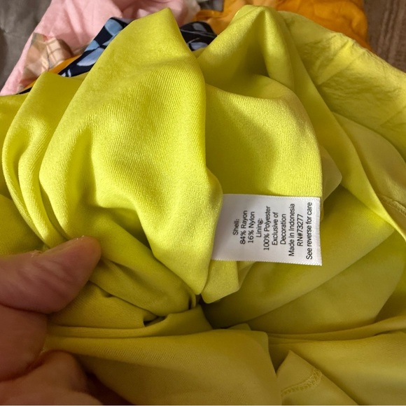 Nine West Yellow Sundress - Picture 4 of 4